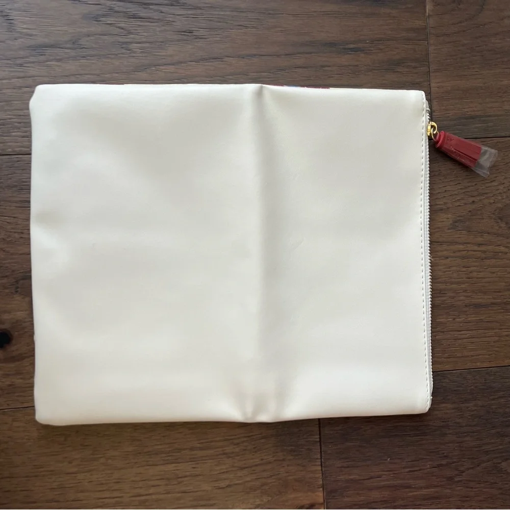 NEW! Anthropologie Rachel Pally Reversible Folding Floral large Clutch